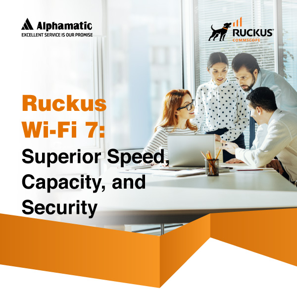 Ruckus Wi-Fi 7: Superior Speed, Capacity, and Security